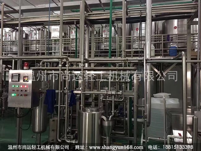 乳飲料生產(chǎn)線(xiàn)